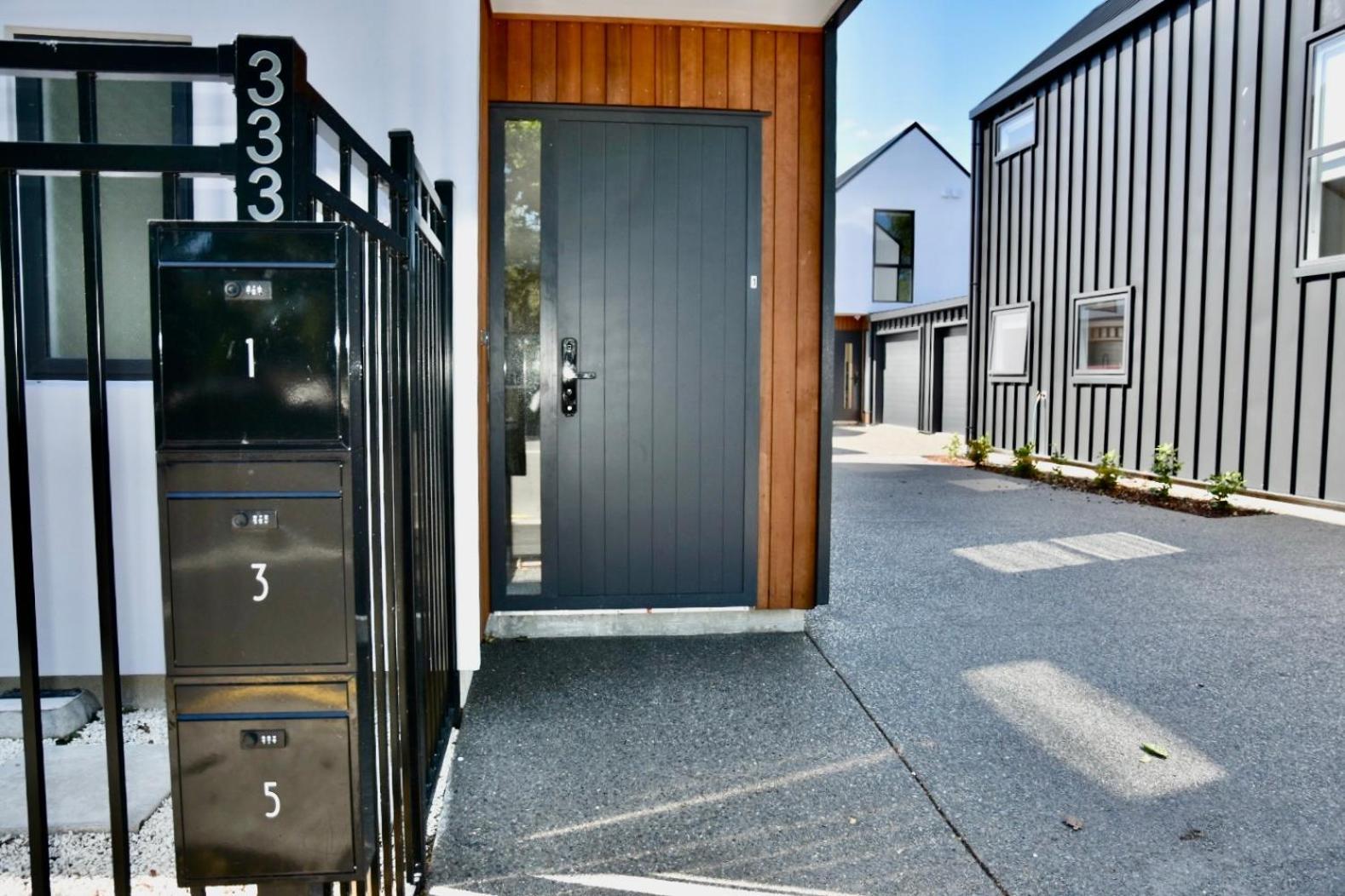 Brand New Close To Cbd 3 Bed 3 Bath With Garage クライストチャーチ エクステリア 写真